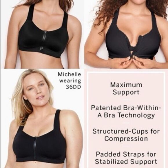 💥🆕💥 Victoria's Secret Knockout Front-Close Sports Bra - Picture 9 of 9